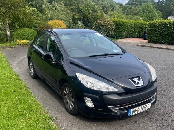 Peugeot 308 Hatchback, Diesel, 2008, Black