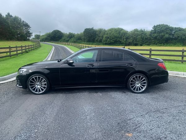 Mercedes-Benz S-Class Saloon, Diesel Hybrid, 2016, Black
