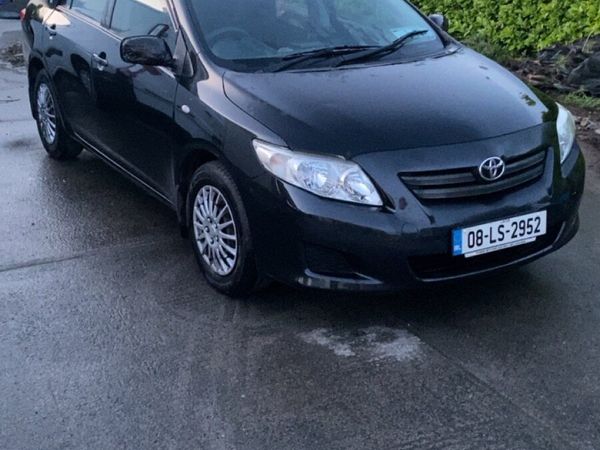 Toyota Corolla Saloon, Diesel, 2008, Black