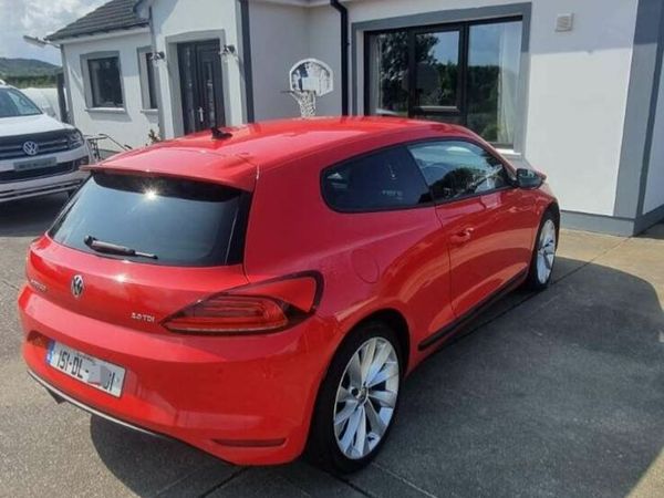 Volkswagen Scirocco Coupe, Diesel, 2015, Red