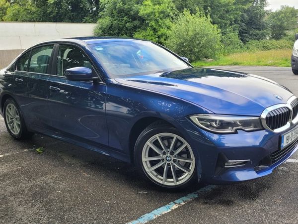 BMW 3-Series Saloon, Diesel, 2019, Blue