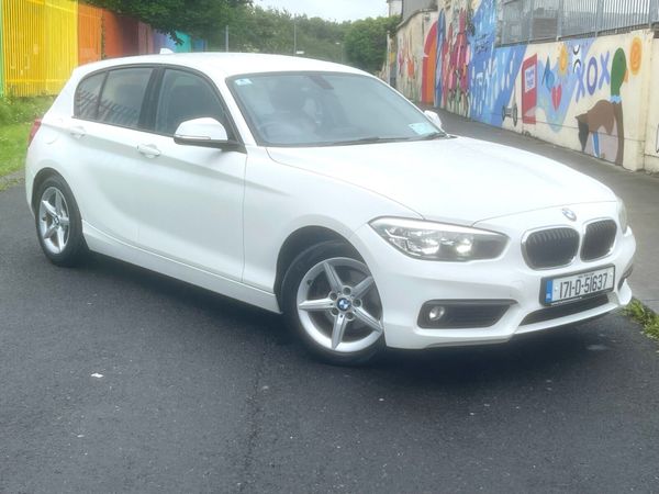 BMW 1-Series Hatchback, Diesel, 2017, White