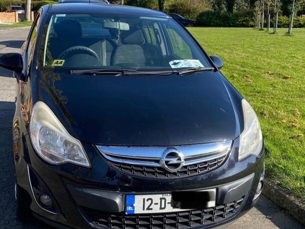 Opel Corsa Hatchback, Petrol, 2012, Black