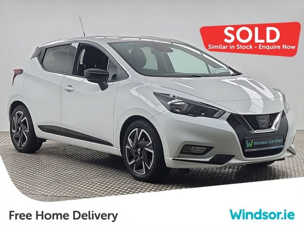 Nissan Micra Hatchback, Petrol, 2022, White