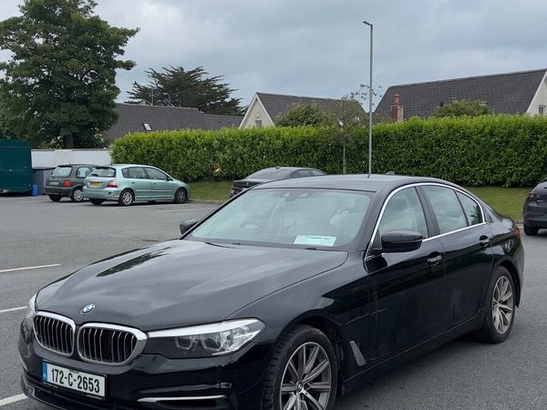 BMW 5-Series Saloon, Diesel, 2017, Black
