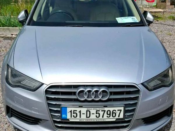Audi A3 Saloon, Petrol, 2015, Silver