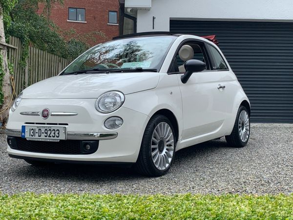 Fiat 500 Hatchback, Petrol, 2013, White