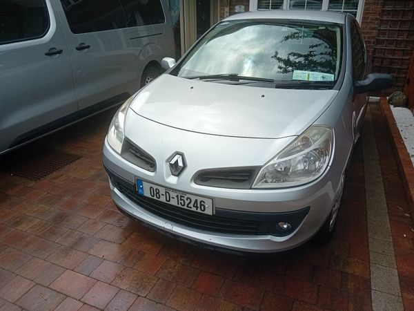 Renault Clio Hatchback, Petrol, 2008, Silver