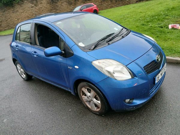 Toyota Yaris Hatchback, Diesel, 2008, Blue