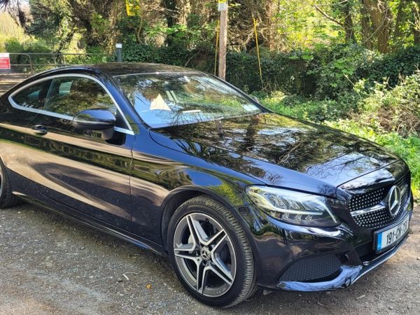 Mercedes-Benz C-Class Coupe, Diesel, 2019, Black