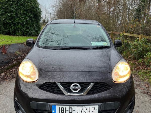 Nissan March Hatchback, Petrol, 2018, Purple