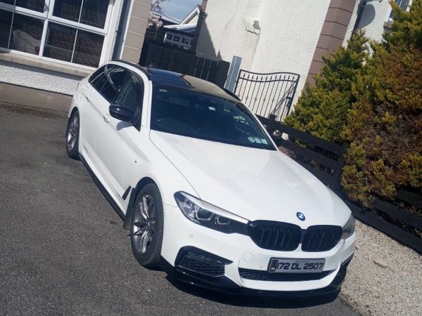 BMW 5-Series Estate, Diesel, 2017, White
