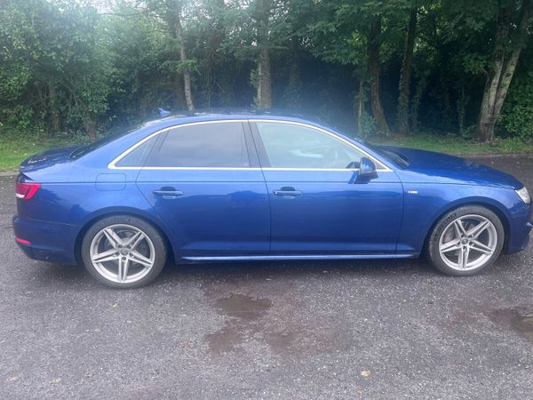 Audi A4 Saloon, Diesel, 2016, Blue