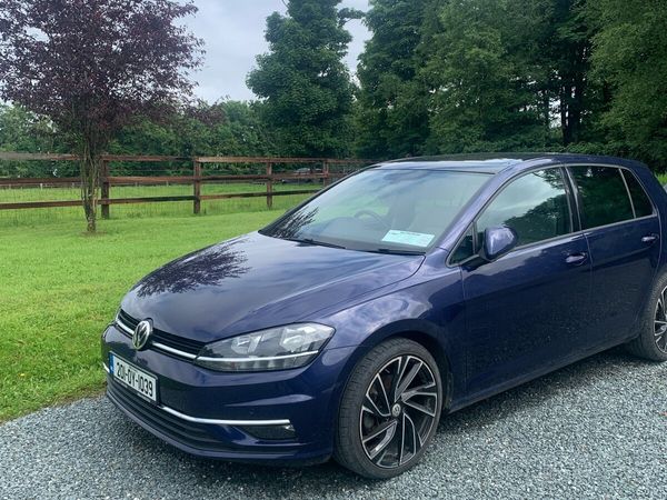 Volkswagen Golf Estate, Diesel, 2020, Blue