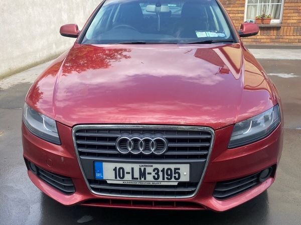Audi A4 Saloon, Diesel, 2010, Red