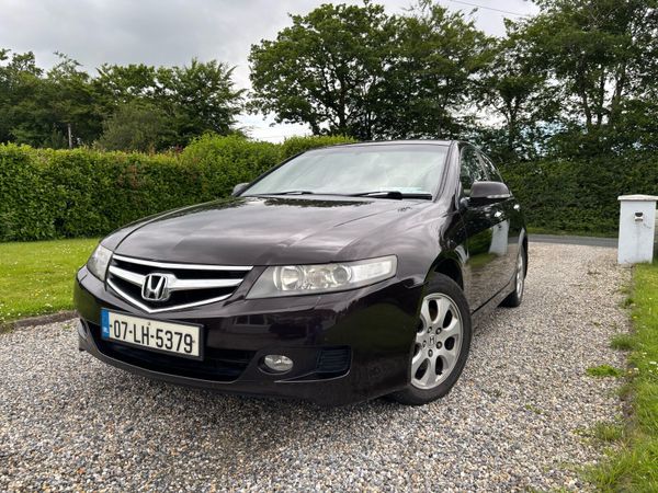 Honda Accord Saloon, Petrol, 2007, Black