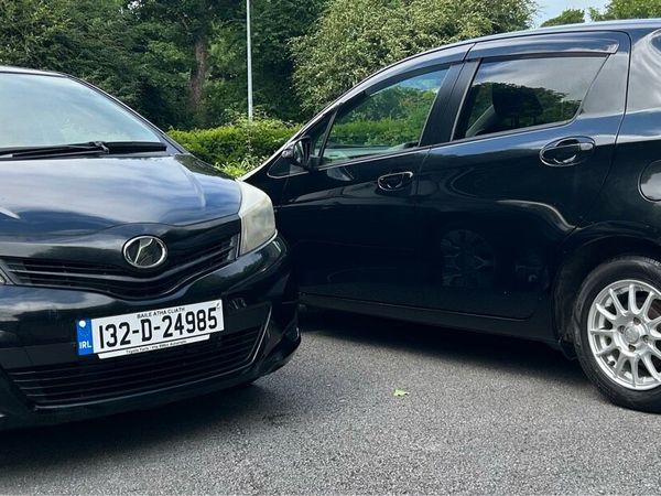 Toyota Vitz Hatchback, Petrol, 2013, Black