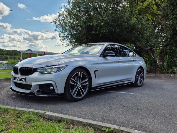 BMW 4-Series Coupe, Diesel, 2018, Silver