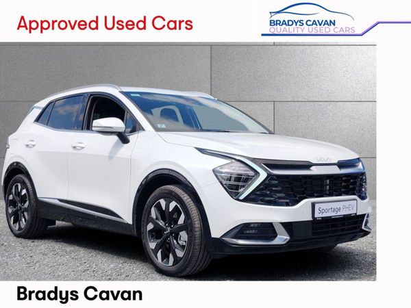 Kia Sportage SUV, Petrol Plug-in Hybrid, 2025, White