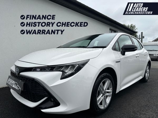 Toyota Corolla Hatchback, Petrol Hybrid, 2019, White