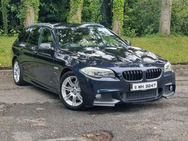 BMW 5-Series Estate, Diesel, 2011, Blue