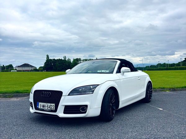 Audi TT Convertible, Petrol, 2011, White