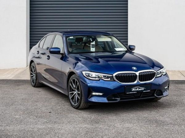 BMW 3-Series Saloon, Diesel, 2019, Blue