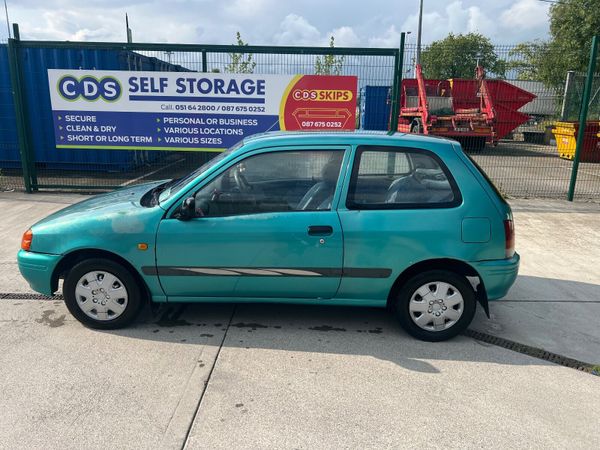 Toyota Starlet Hatchback, Petrol, 1998, Green