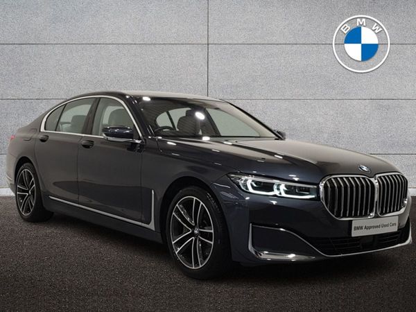 BMW 7-Series Saloon, Petrol Plug-in Hybrid, 2020, Grey