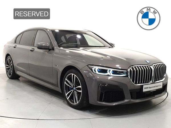 BMW 7-Series Saloon, Petrol Plug-in Hybrid, 2022, Grey