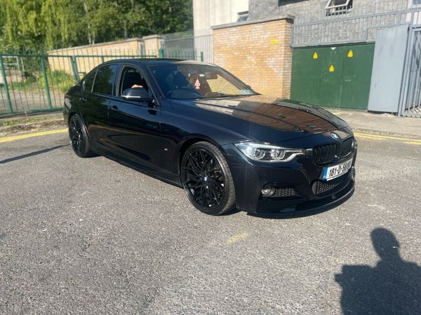BMW 3-Series Saloon, Petrol Plug-in Hybrid, 2018, Black