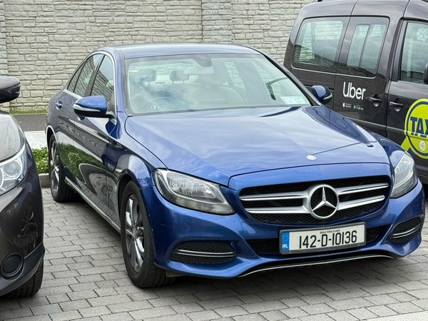 Mercedes-Benz C-Class Saloon, Diesel, 2014, Blue