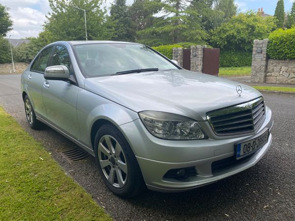 Mercedes-Benz C-Class Saloon, Petrol, 2008, Silver