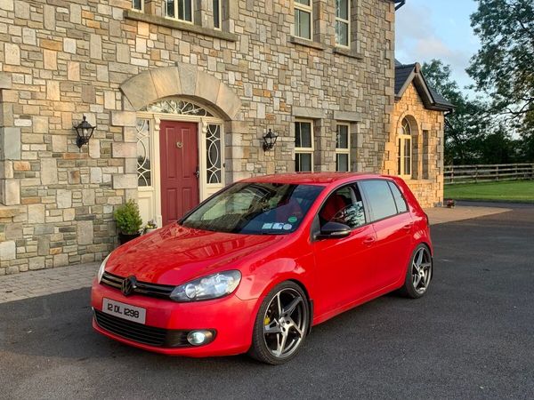 Volkswagen Golf Estate, Diesel, 2012, Red