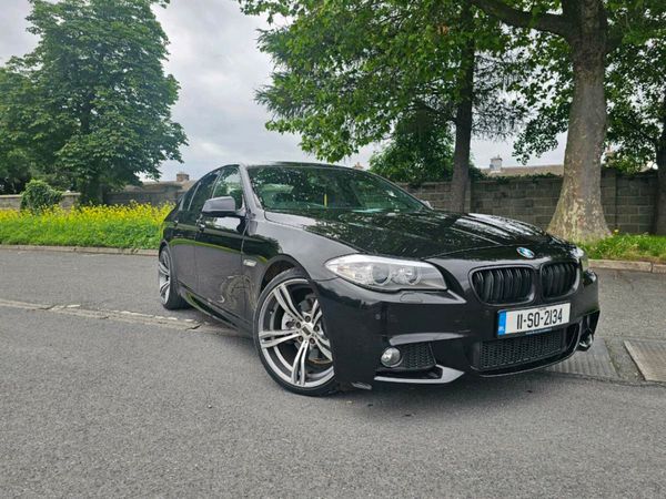 BMW 5-Series Saloon, Diesel, 2011, Black