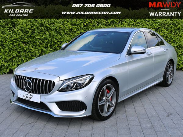 Mercedes-Benz C-Class Saloon, Diesel, 2016, Silver