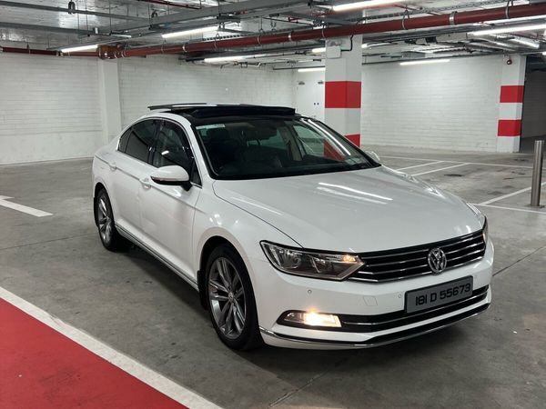Volkswagen Passat Saloon, Diesel, 2018, White