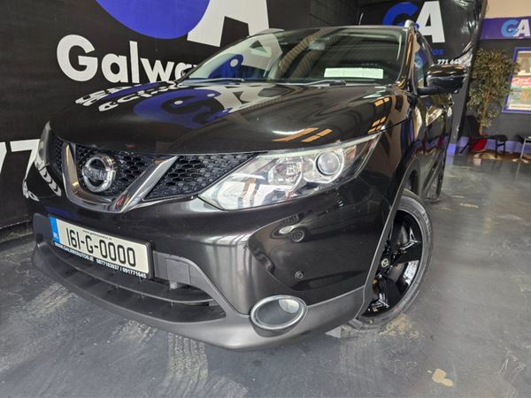 Nissan Qashqai SUV, Diesel, 2016, Black