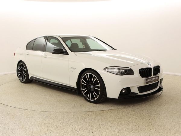 BMW 5-Series Saloon, Diesel, 2016, White