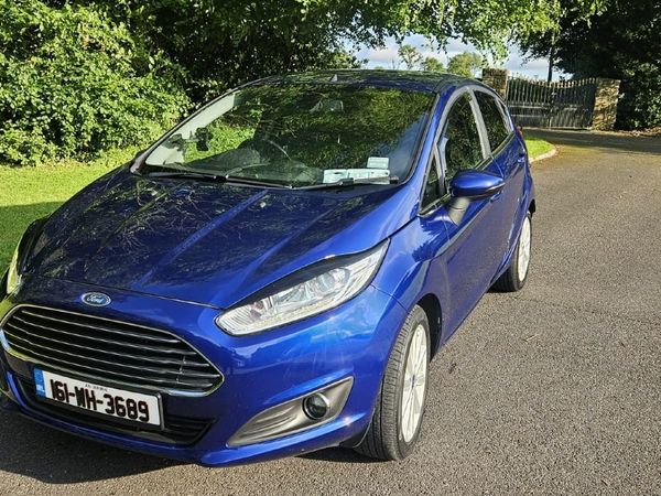 Ford Fiesta Hatchback, Petrol, 2016, Blue