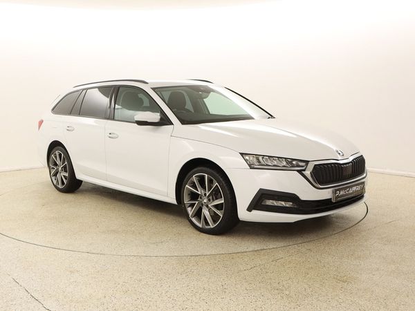 Skoda Octavia Estate, Diesel, 2022, White