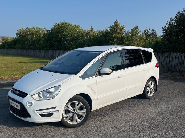 Ford S-Max MPV, Diesel, 2014, White