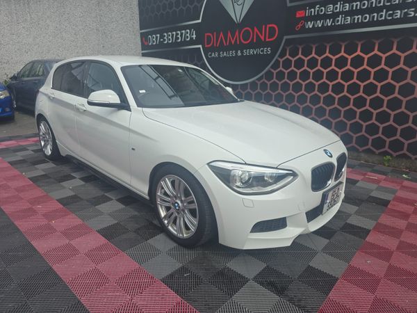 BMW 1-Series Hatchback, Petrol, 2015, White