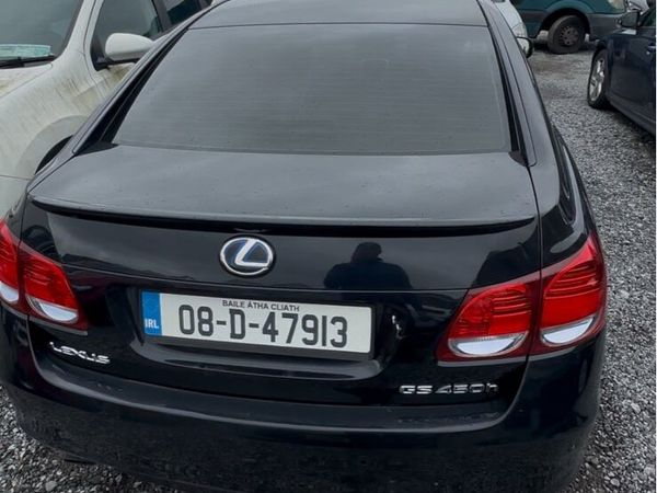 Lexus GS Saloon, Petrol Hybrid, 2008, Black