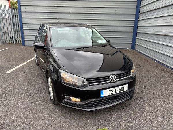Volkswagen Polo Hatchback, Petrol, 2017, Black