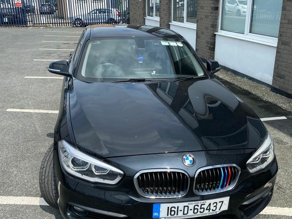 BMW 1-Series Hatchback, Petrol, 2016, Black