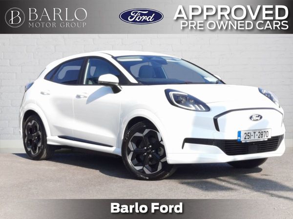 Ford Puma Crossover, Electric, 2025, White