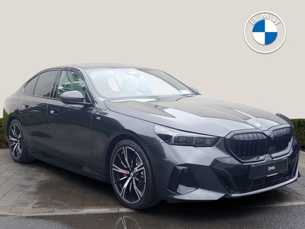 BMW 5-Series Saloon, Petrol Plug-in Hybrid, 2025, Grey