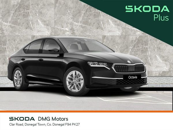 Skoda Octavia Saloon, Petrol, 2025, Black