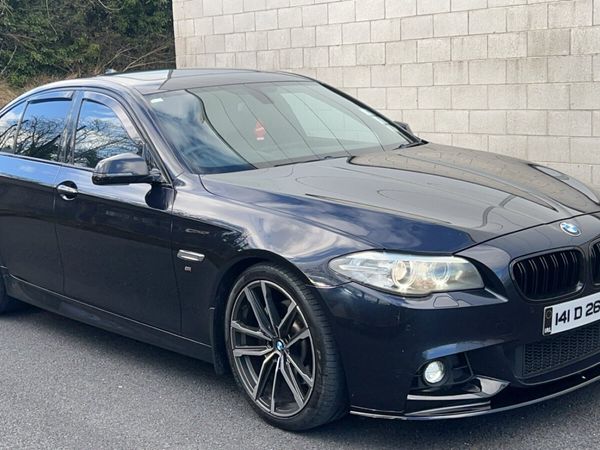 BMW 5-Series Saloon, Diesel, 2014, Black